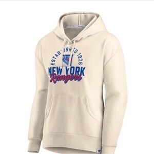 Fanatics New York Rangers Cream Sweatshirt